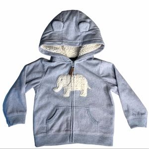 Carter 18M soft sweater coat GUC